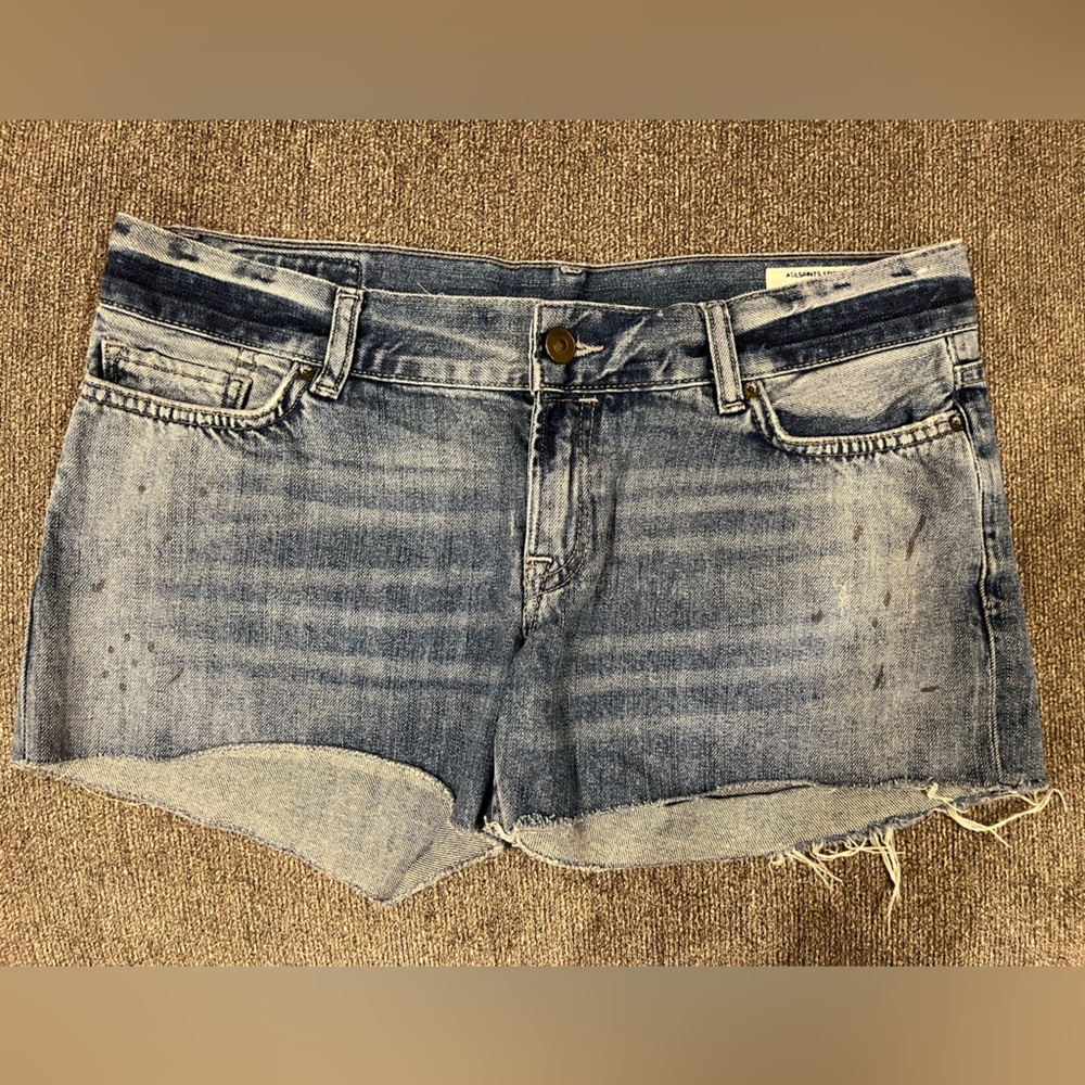 NWOT All Saints Denim Shorts